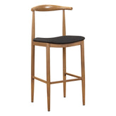 Brutus Metal Barstool - Natural
